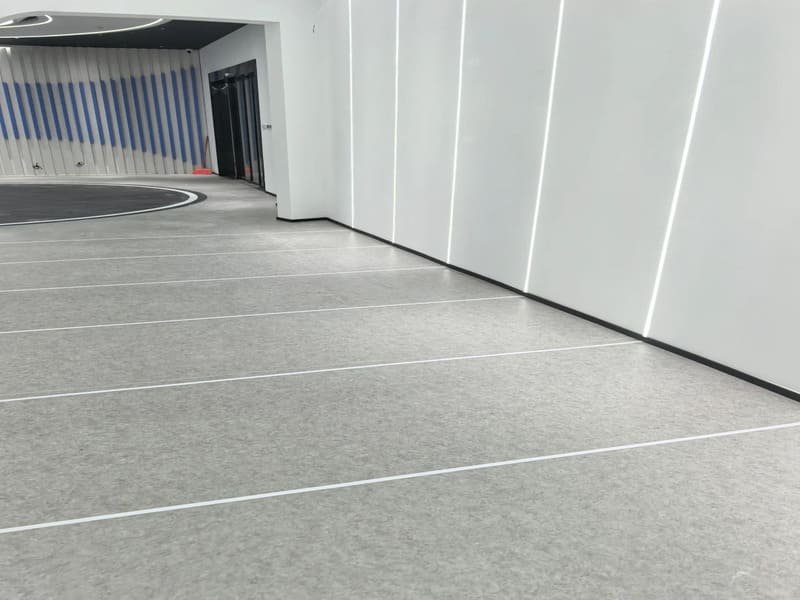 Different floor drain types compatible with PVC sheet flooring